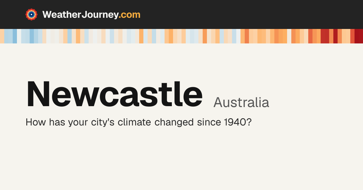 Newcastle, Australia weather by month: average temperatures & rainfall