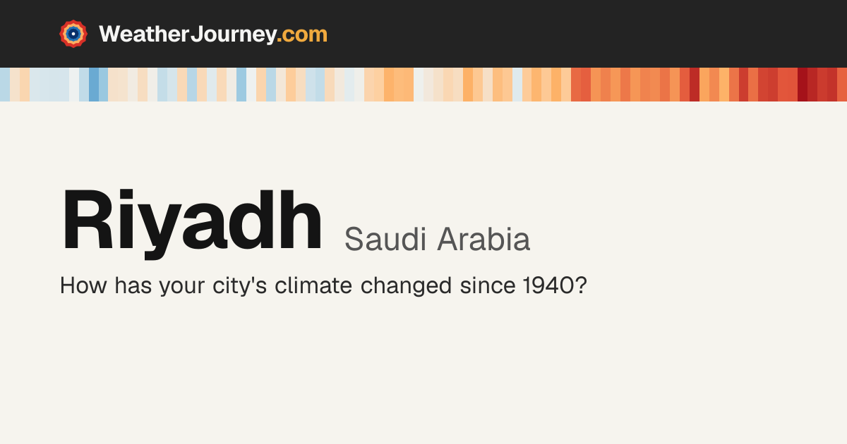 Riyadh, Saudi Arabia weather by month: average temperatures & rainfall